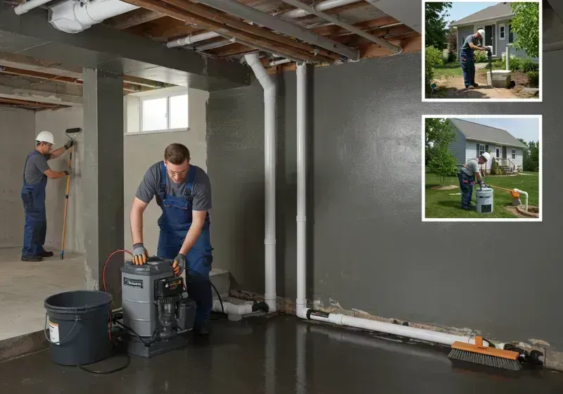 Basement Waterproofing and Flood Prevention process in Pantego, TX